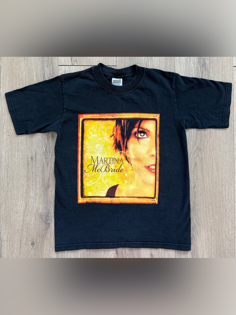 Martina McBride In My Daughters Eyes Concert Band Black Shirt Kids Youth Medium